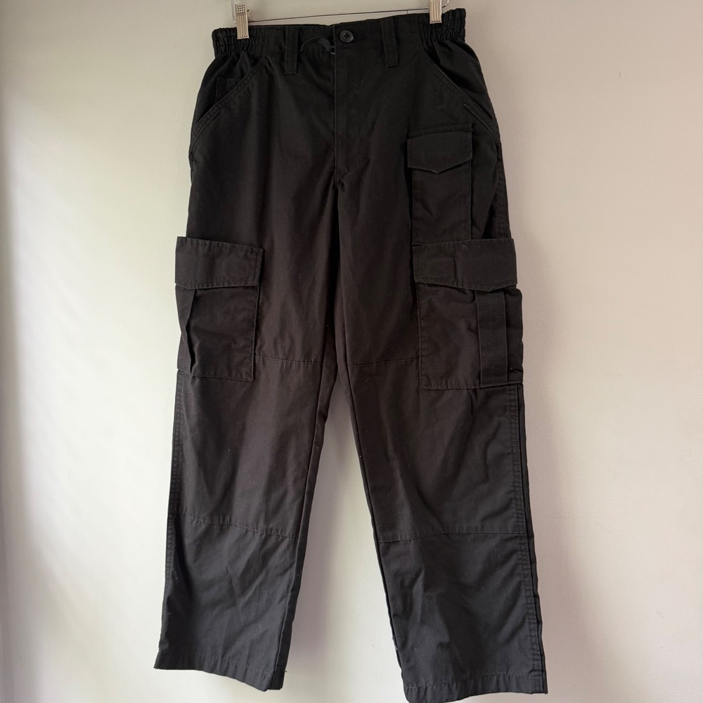 Propper Cargo Tactical Pants Mens 30/30 Black Excellent Utility Workwear BDU